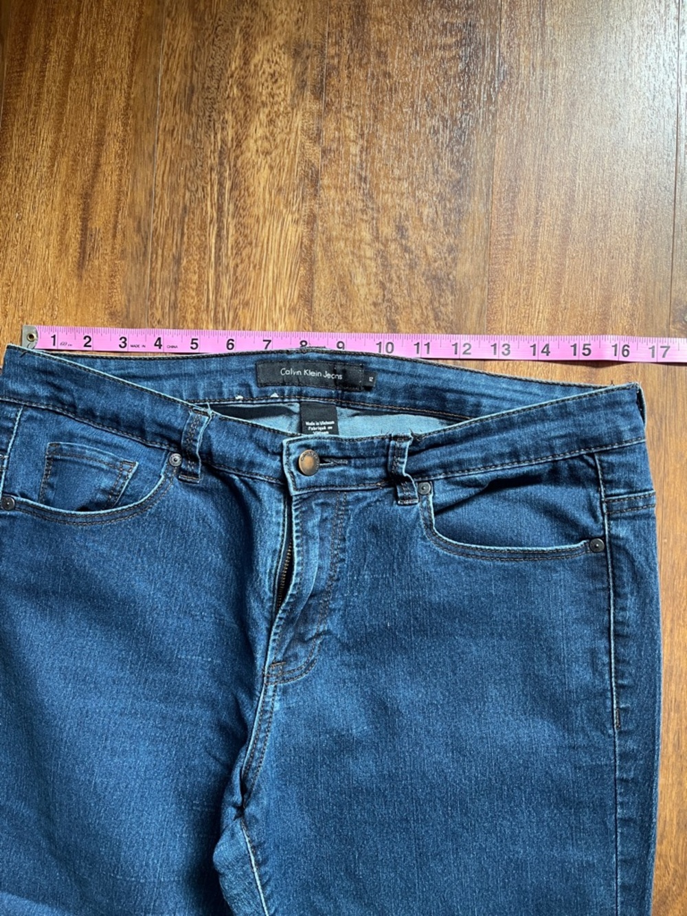 Calvin Klein Jeans Indigo Blue Women's Denim Jeans